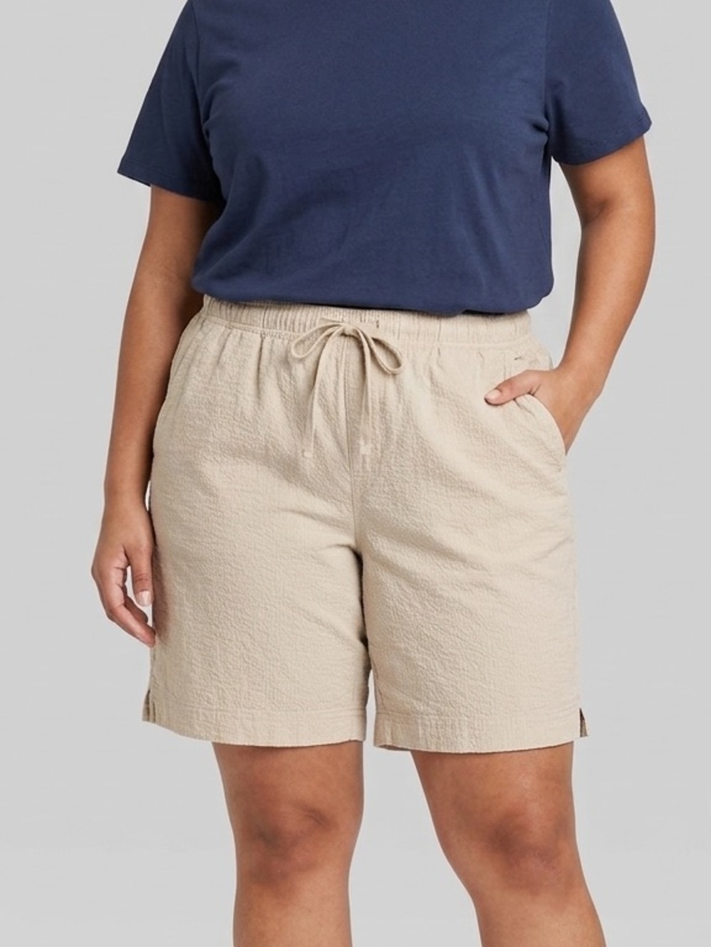 😍CLEARANCE - CLASSIC EDITIONS Cotton Elastic Waist Shorts XL